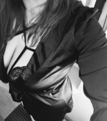 Obsessive Satinia robe black Nocna szlafrok, black