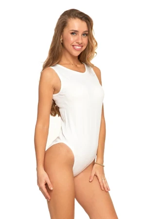 Moraj BD2100-103 body prążkowane na ramiączkach white
