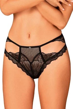 Obsessive Mibelia panties majtki figi czarny