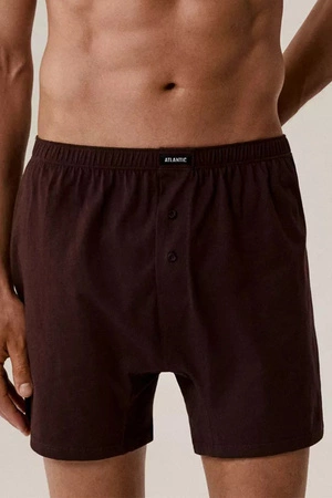 Bokserki Atlantic 2MBX-054 2-pack wino/khaki