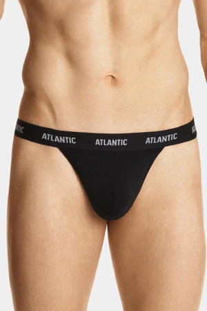 Stringi męskie Atlantic MP-1572 Sport string czarny