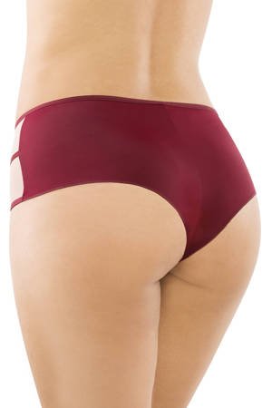 Ava 1396/2/B Majtki brazyliany, maroon