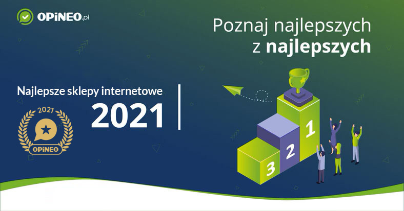 Opineo ranking najlepsze sklepy internetowe 2021