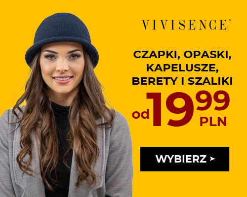 promocja, czapki jesienne marki Vivisence w sklepie kontri.pl