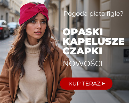 Opaski na jesień, kapelusze i czapki w sklepie kontri.l