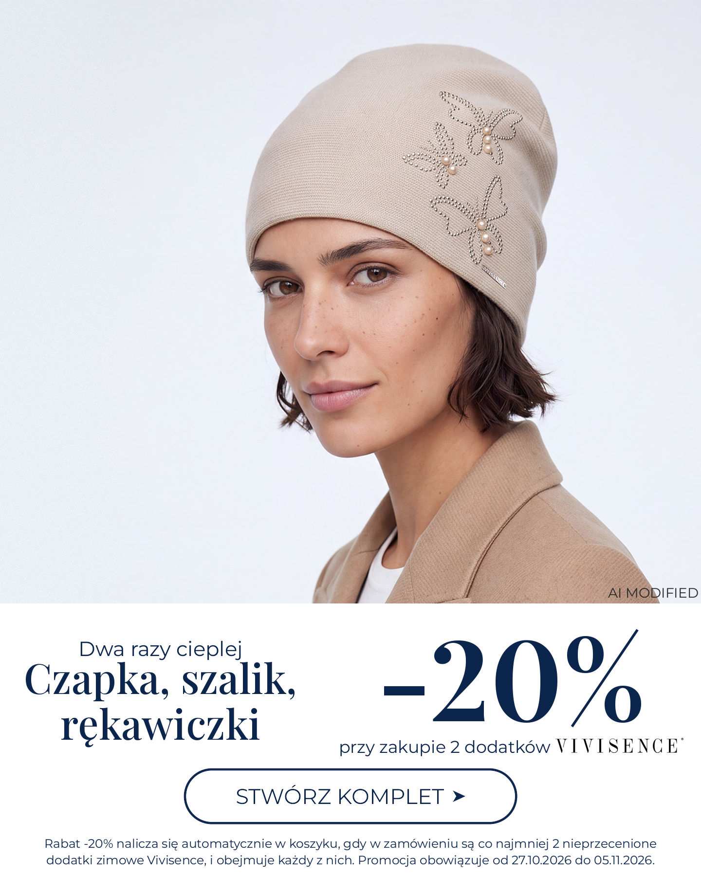 Czapki -20% w sklepie kontri.pl