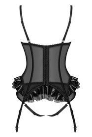Gorset sexy Beauty Night Rafaella corset BN6718 black