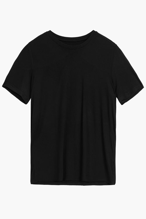 Atlantic BMV-050 t-shirt męski z bambusa czarny
