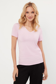 Bluzka Italian Fashion Szyk kr.r. róż