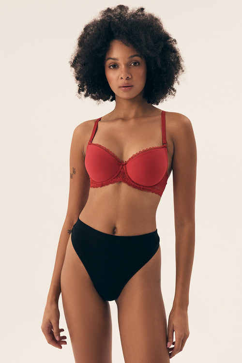 Biustonosz push-up Henderson Julietta 2 43286 czerwony