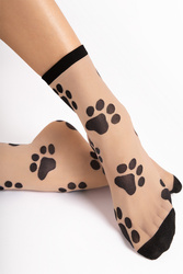 Skarpetki Fiore Pawpaw 20 DEN G1192 black/light natural