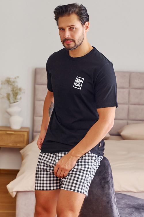 Piżama Doctor Nap PMB.7214 black