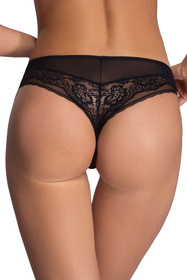 Ava 1824/1/B Venus Majtki brazyliany, black
