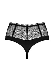 Obsessive Sharlotte panties Majtki figi, czarny