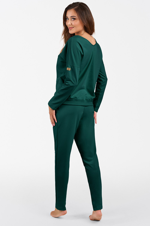 Dres homewear Italian Fashion Karina dł.r. dł.sp. zielony