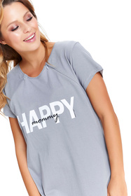 Doctor Nap TCB.9504 Nocna koszula, grey