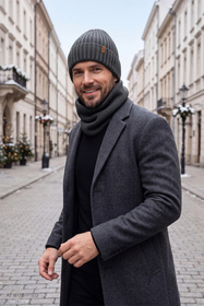 Vivisence M7009 Nakrycie głowy czapka, szary ciemny