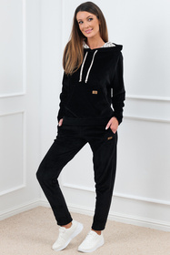 Bluza nierozpinana Italian Fashion Oliw dł.r. czarny