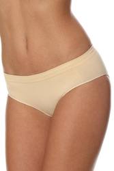 Brubeck HI00043A Hipster Majtki figi, beżowy