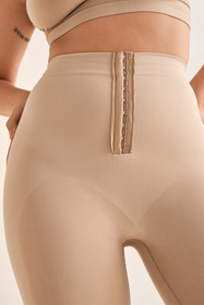 Gabriella Maxi Shape Corset Shorts szorty modelujące z haftkami natural