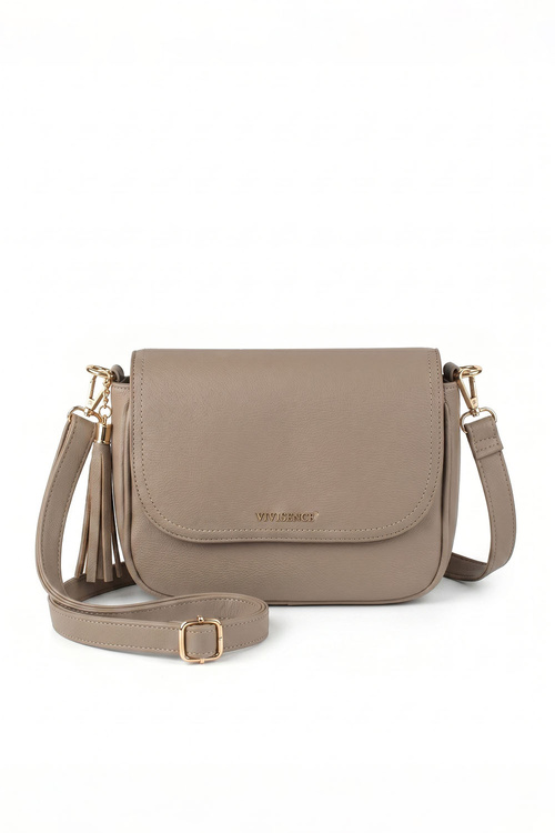 Vivisence T0025 torebka na ramię z regulowanym paskiem beige