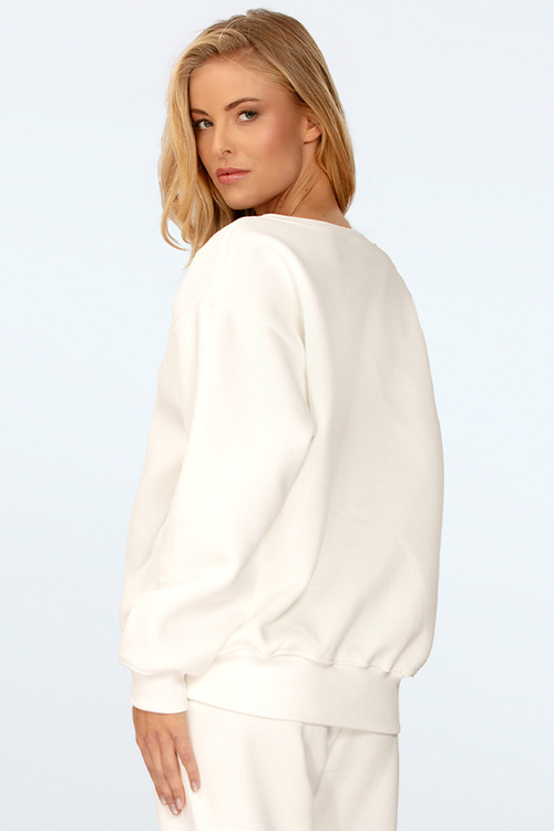 Komplet bluza+spodnie Dkaren Rehema-Kpl ecru