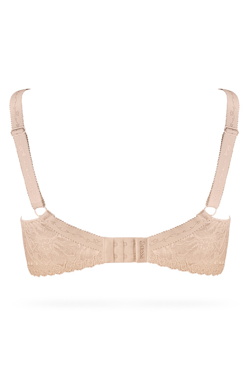 Miękki biustonosz do karmienia Nessa Mamma Lace N504 beżowy