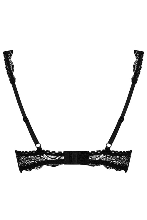 Obsessive Miamor half-bra Biustonosz półbiustonosz, czarny