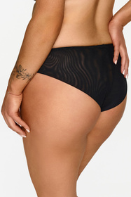 Lupo 2632 figi klasyczny krój i elastyczny materiał czarny