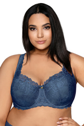 Mat 053/22 Carmela Big Biustonosz usztywniany, szafir