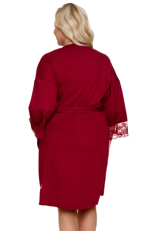 Szlafrok Doctor Nap SWW.7261 burgundy red