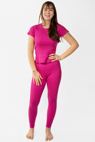 Komplet legginsy + bluzka Dkaren Halima-Kpl fuksja