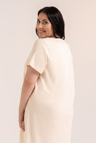 Moraj PDK2800-007 koszula nocna z nadrukiem kwiatowym peach