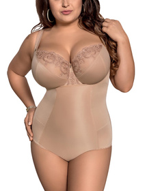 Gorsenia K148 Sanremo Body wyszczuplające, beżowy