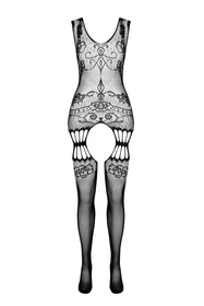 Passion ECO BS009 Body bodystocking, black
