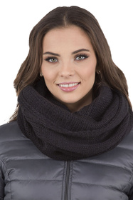 Komplet czapka+komin+rękawiczki Vivisence 7014 Kmpl+R czarny