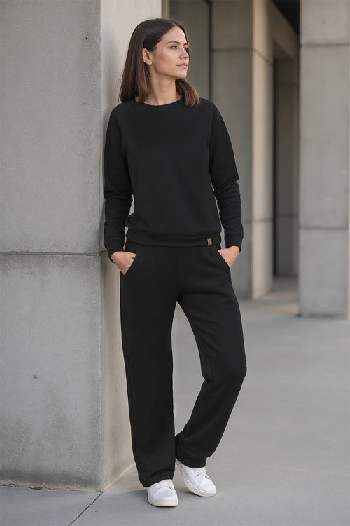 Komplet bluza+spodnie Vivisence 9205kmpl czarny