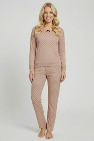 Vivisence 2023 Nocna piżama, beżowy