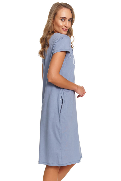 Doctor Nap TCB.7459 koszula nocna do karmienia sky blue