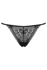 Obsessive Intensa thong Majtki stringi, czarny