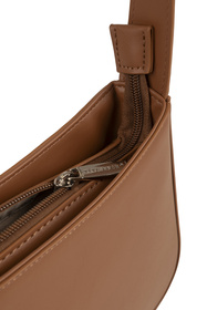 Vivisence T0020 torebka na ramię z zamkiem brown