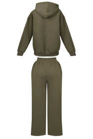 Komplet bluza+spodnie Dkaren DK-K-B9 khaki