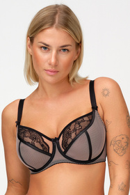 Biustonosz miękki Azal Karen czarny