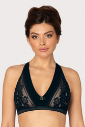 Biustonosz braletka Róża Gizela top czarny