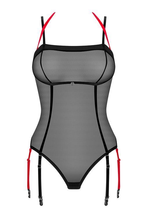 Body sexy Obsessive Glandez teddy czarny