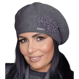 Kamea Feba Nakrycie głowy beret, grafit