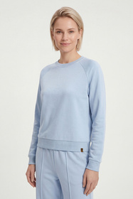 Vivisence 9004 bluza nierozpinana z okrągłym dekoltem błękitny