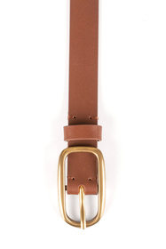 Pasek skórzany Vivisence P0004 brown