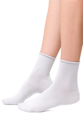 Skarpety za kostkę Steven 125 Bamboo popiel