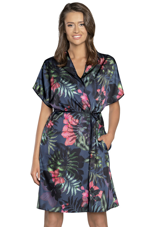 Italian Fashion Amazonia kr.r. Nocna szlafrok, druk